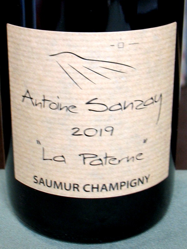 Antoine Sanzay Saumur 'Paterne' 2019