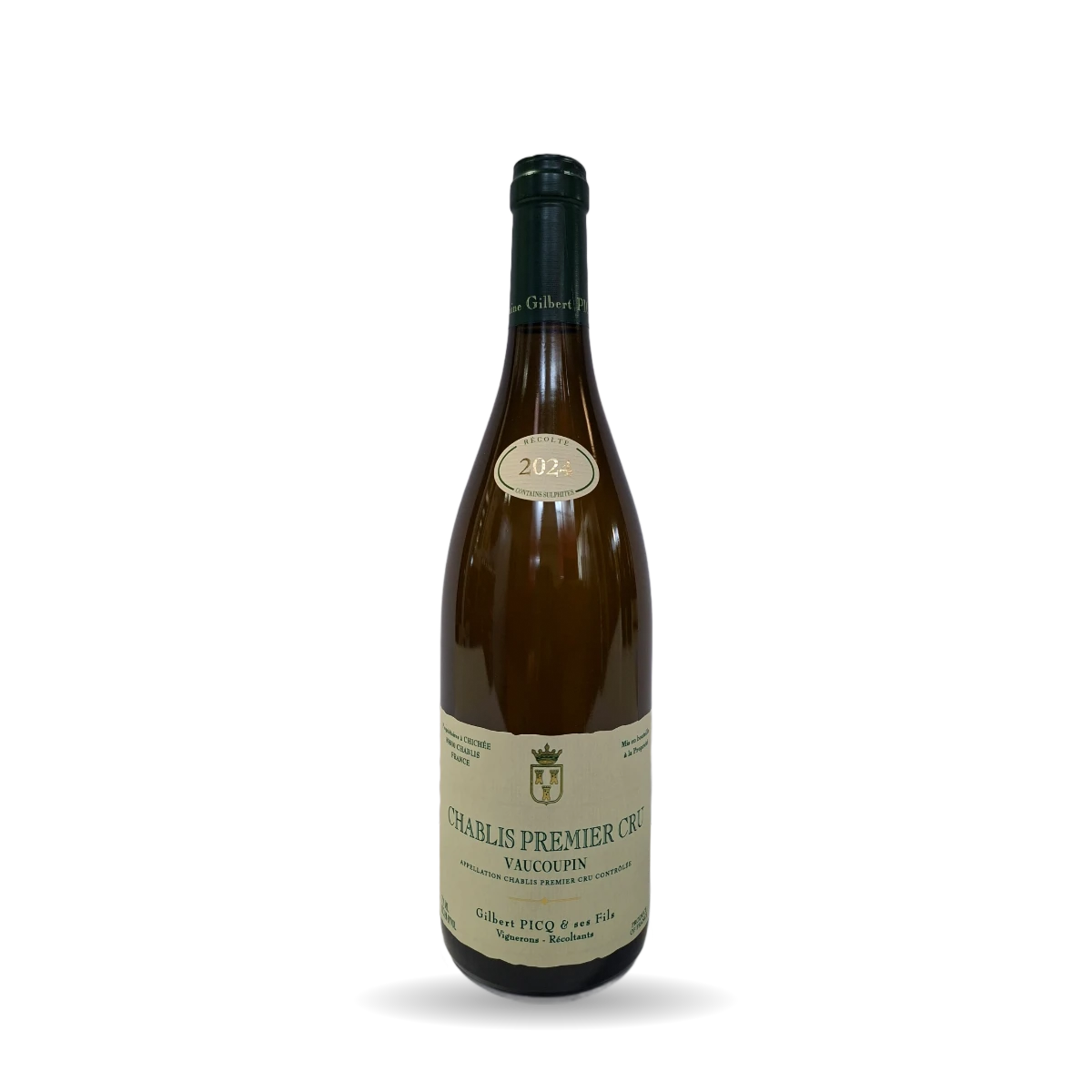 2024 Domaine Gilbert Picq Chablis Premier Cru Vaucoupin
